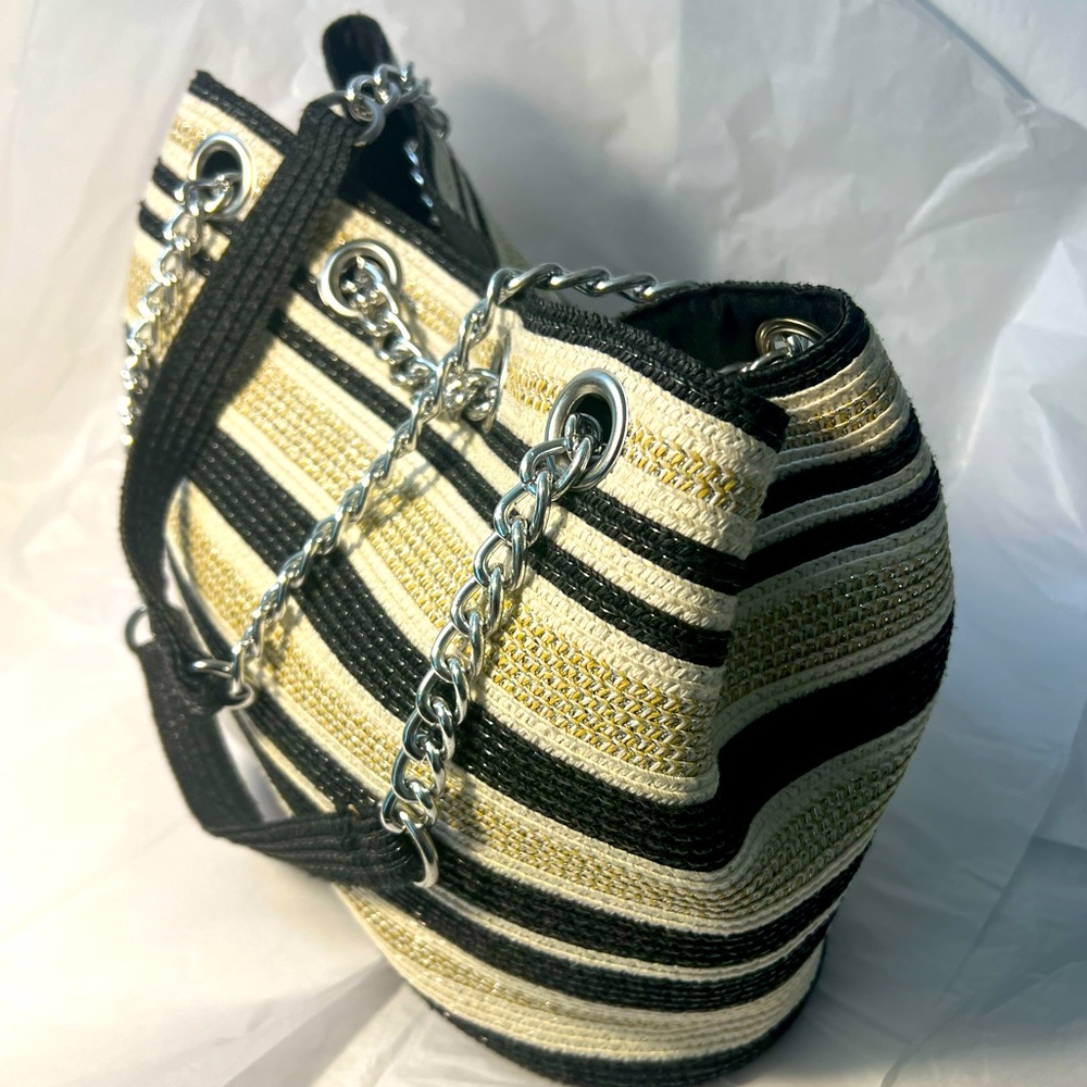 Kim Rogers Straw Tote